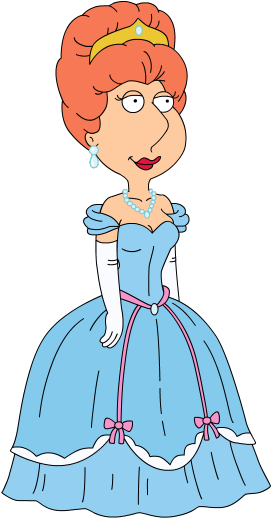 Family Guy Lois - Family Guy Lois Cinderella (278x526), Png Download