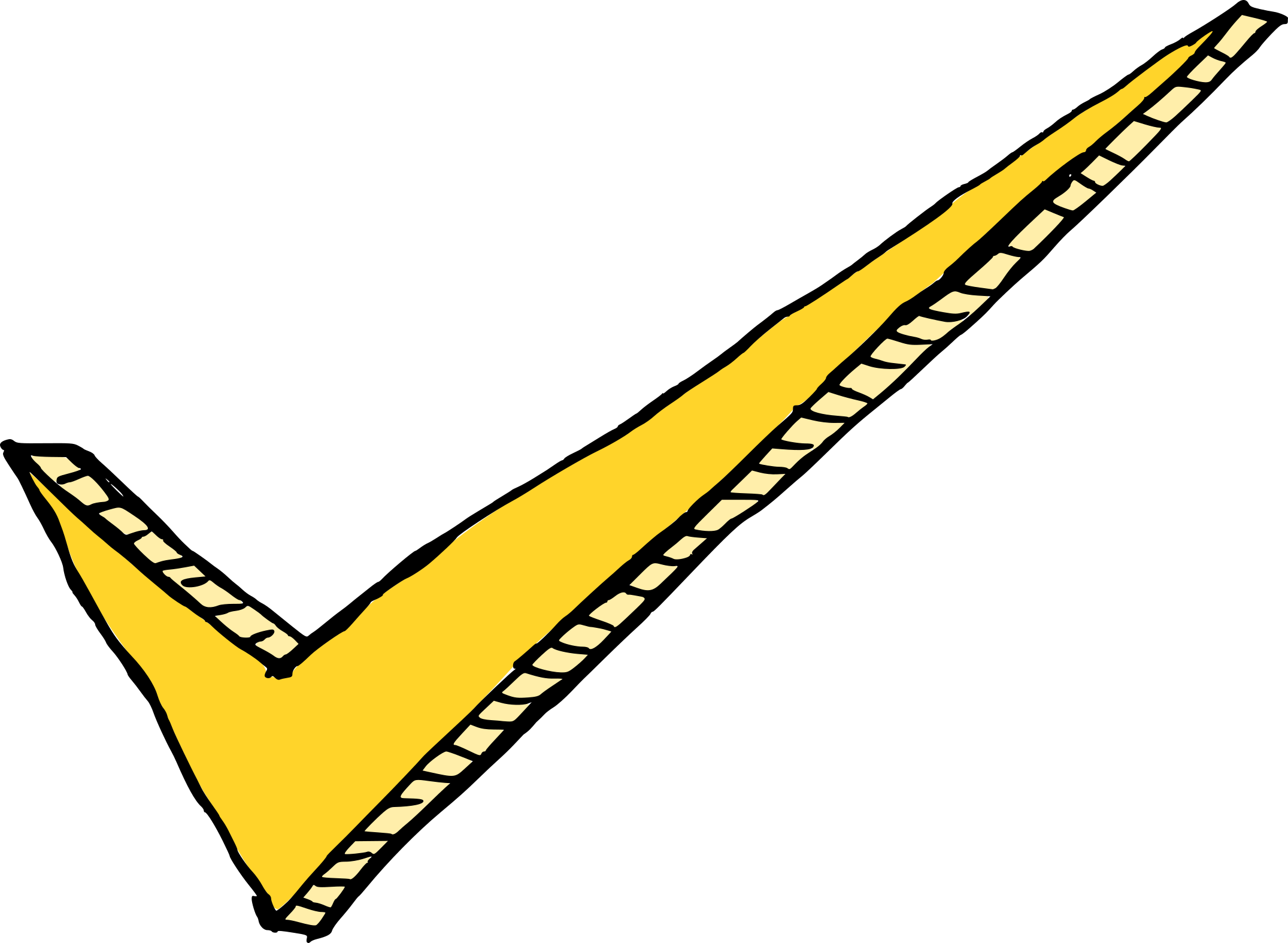 Free Download - Check Mark (2151x1574), Png Download