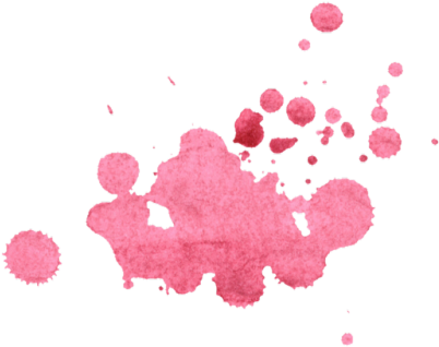 Paint Splatter Png Tumblr » Png Image - Watercolor Splatter On Transparent Background (500x438), Png Download