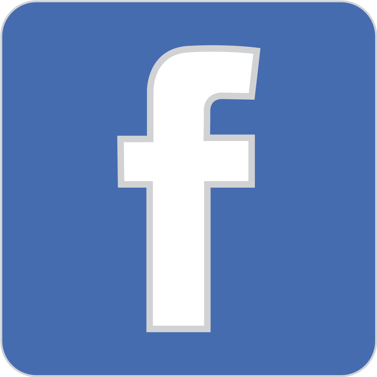 Facebook Png Vector - Latest Facebook Icon Png (1350x1350), Png Download
