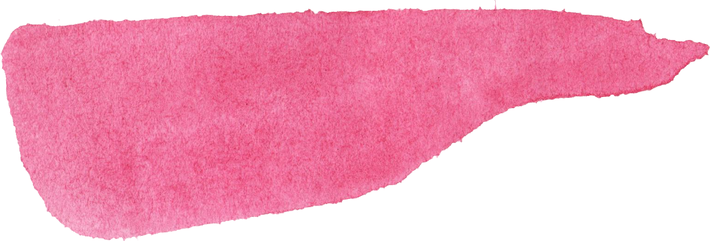 Pink Brush Stroke Png - Pink Paint Stroke Transparent (1385x470), Png Download