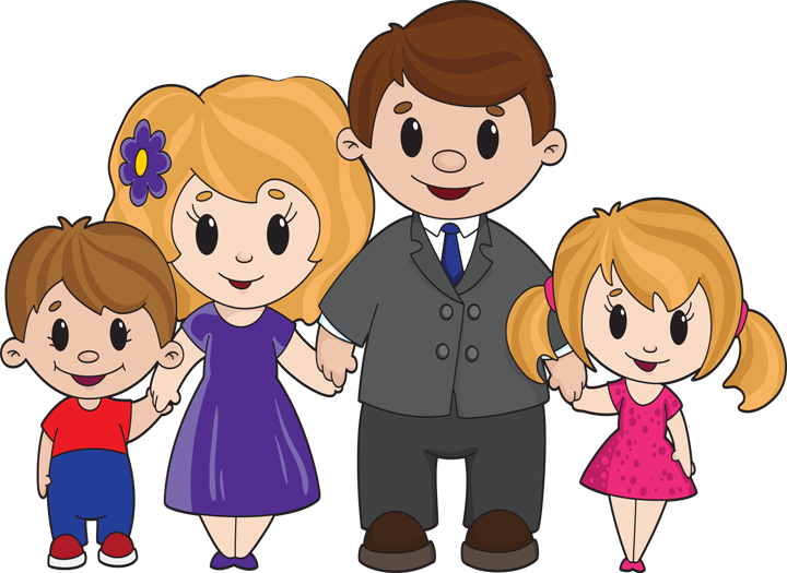 First Time Parents, New Parents, Happy Parents, Happy - Honor Your Father And Mother Clipart (720x525), Png Download