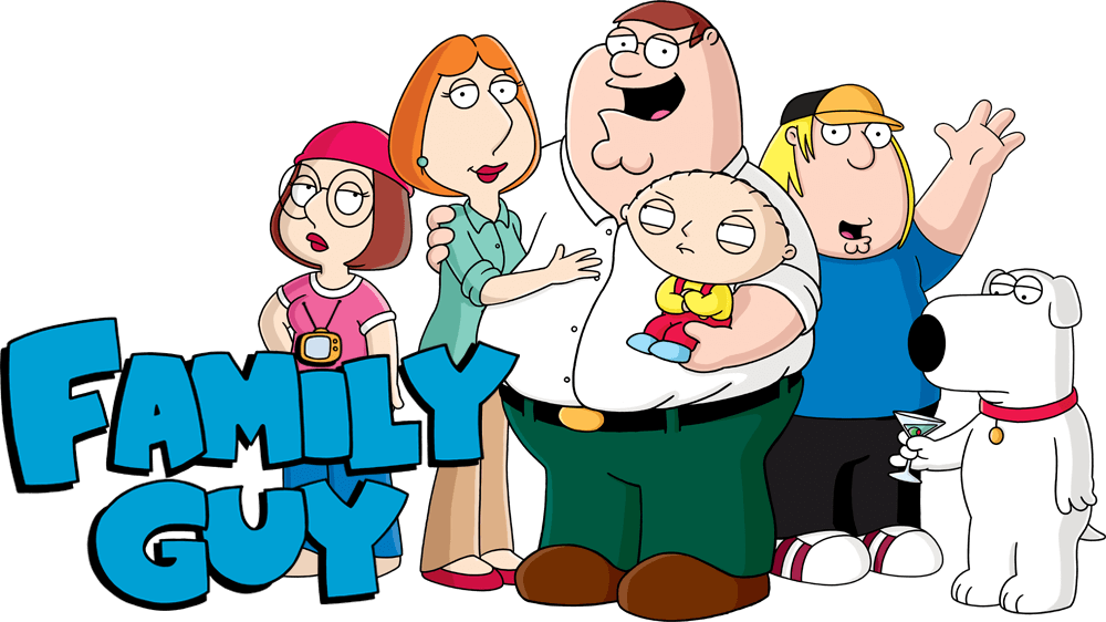 Family Guy Png Images Transparent Free Download - Family Guy Logo Png (1000x562), Png Download