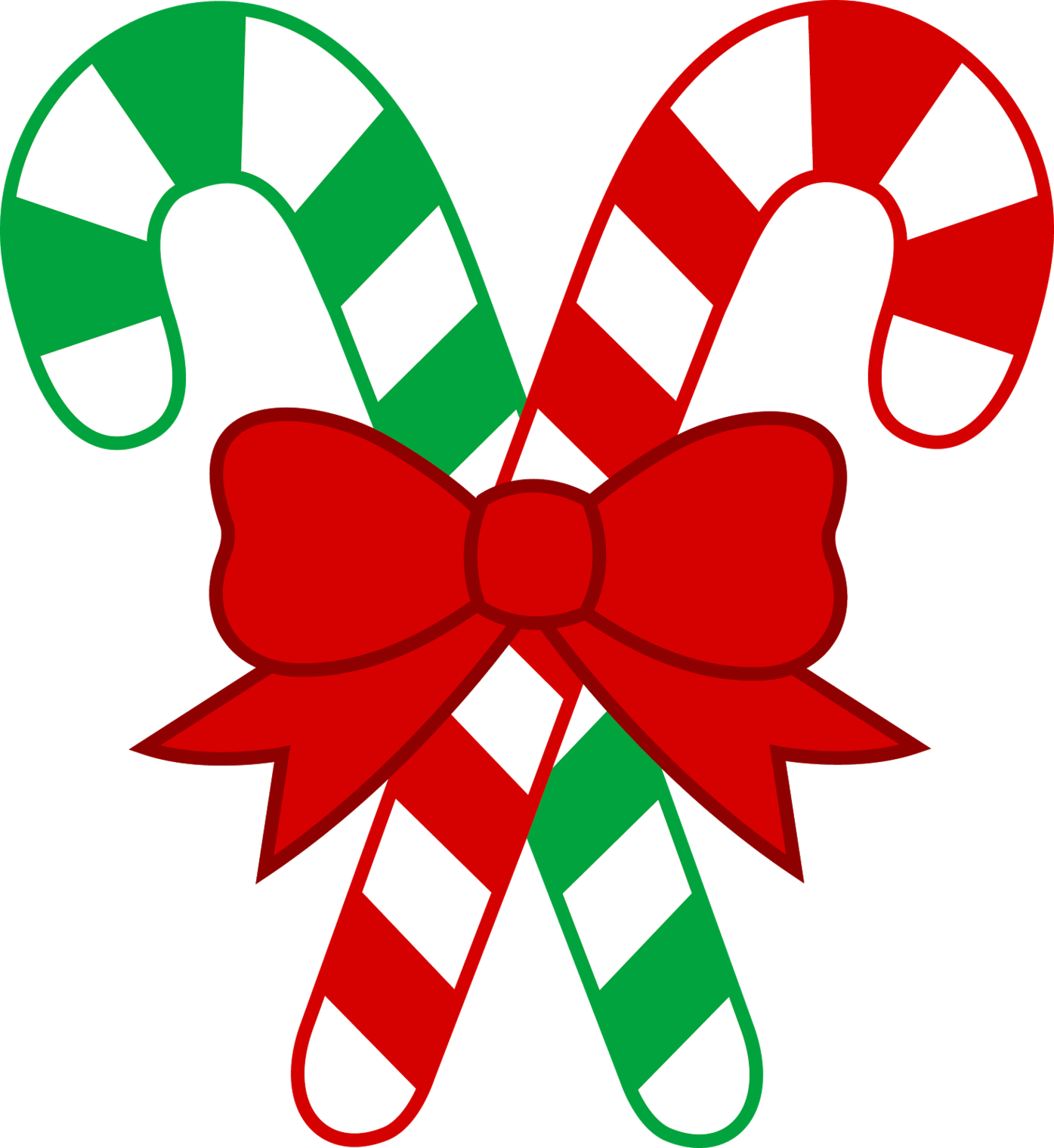 Candy-cane - Candy Canes Clip Art (1343x1464), Png Download