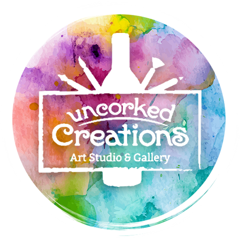 Reserve A Spot To Start Painting Today - Uncorked Creations (500x500), Png Download