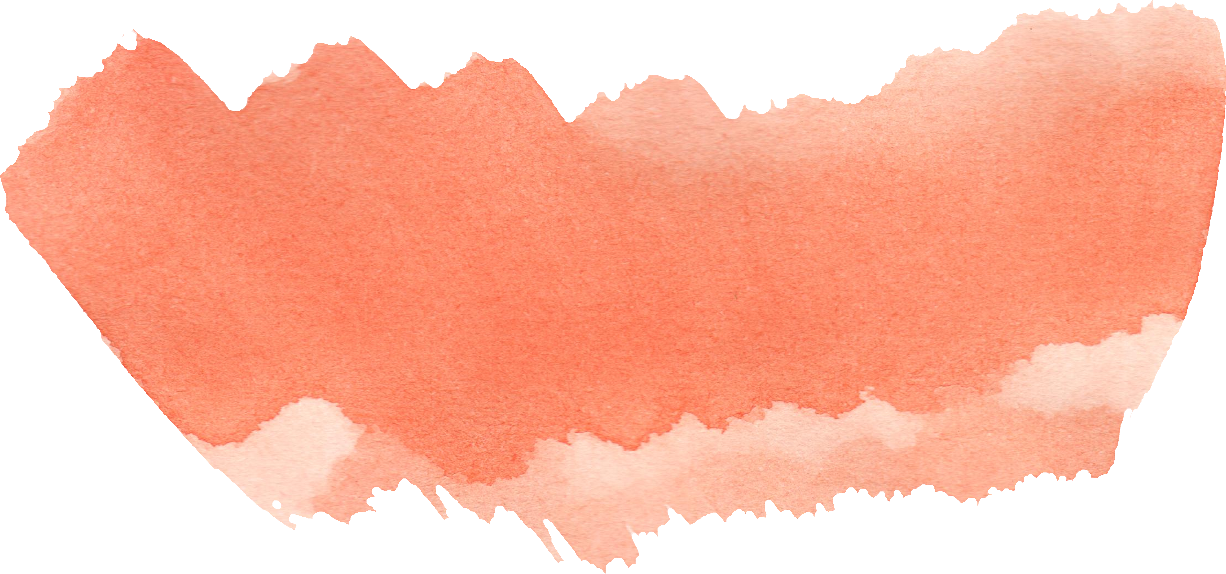 Image Free Library Orange Watercolor Brush Stroke Png - Watercolor Painting (1226x574), Png Download