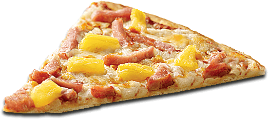 Transparent Pizza Pineapple - Love Pineapple On Pizza (532x290), Png Download