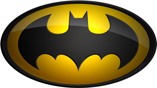 Batman Logo (600x300), Png Download