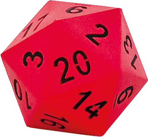 20 Sided Dice Png (500x500), Png Download