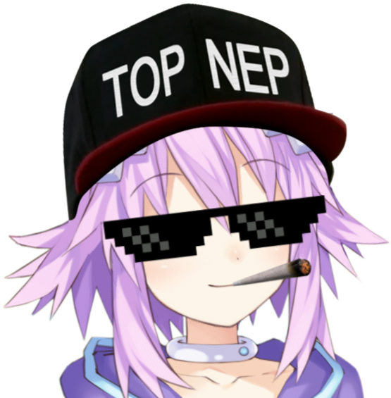 Replies - Nep Nep (573x572), Png Download