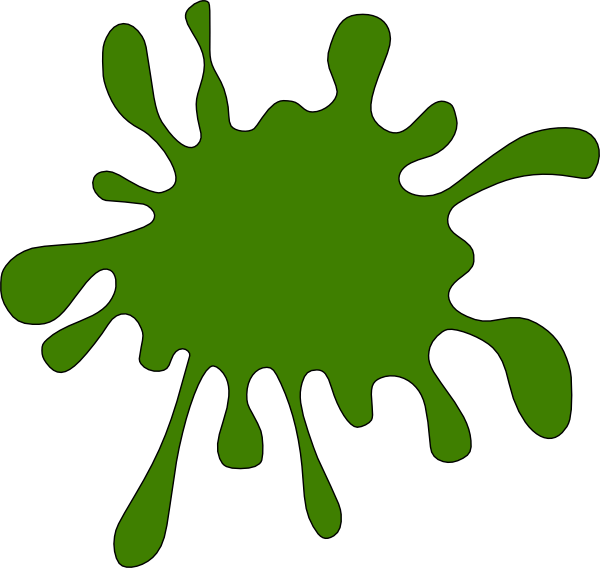 How To Set Use Splat-green Clipart (600x568), Png Download