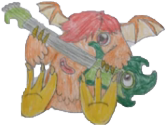 Png - Baby Riff Dawn Of Fire (599x432), Png Download