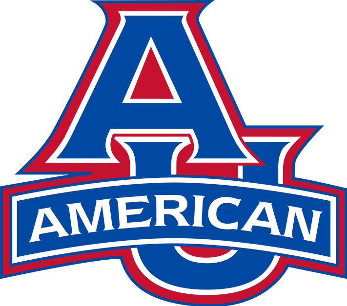 American Eagles Logo - American University Athletics Logo (711x628), Png Download