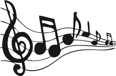 Pin By Daniela Andrea Mohina On Vector Art - Music Notes - Greeting Card (600x600), Png Download