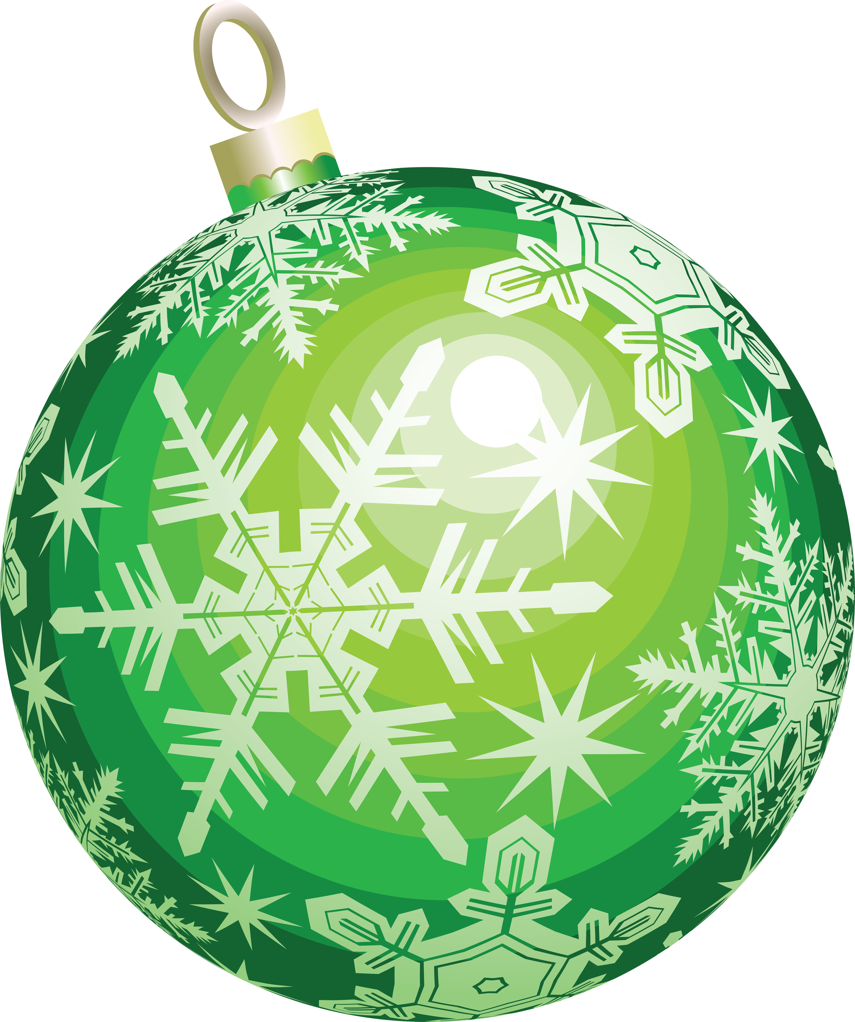 Free Icons Png - Green Christmas Ornament Png (2929x3502), Png Download