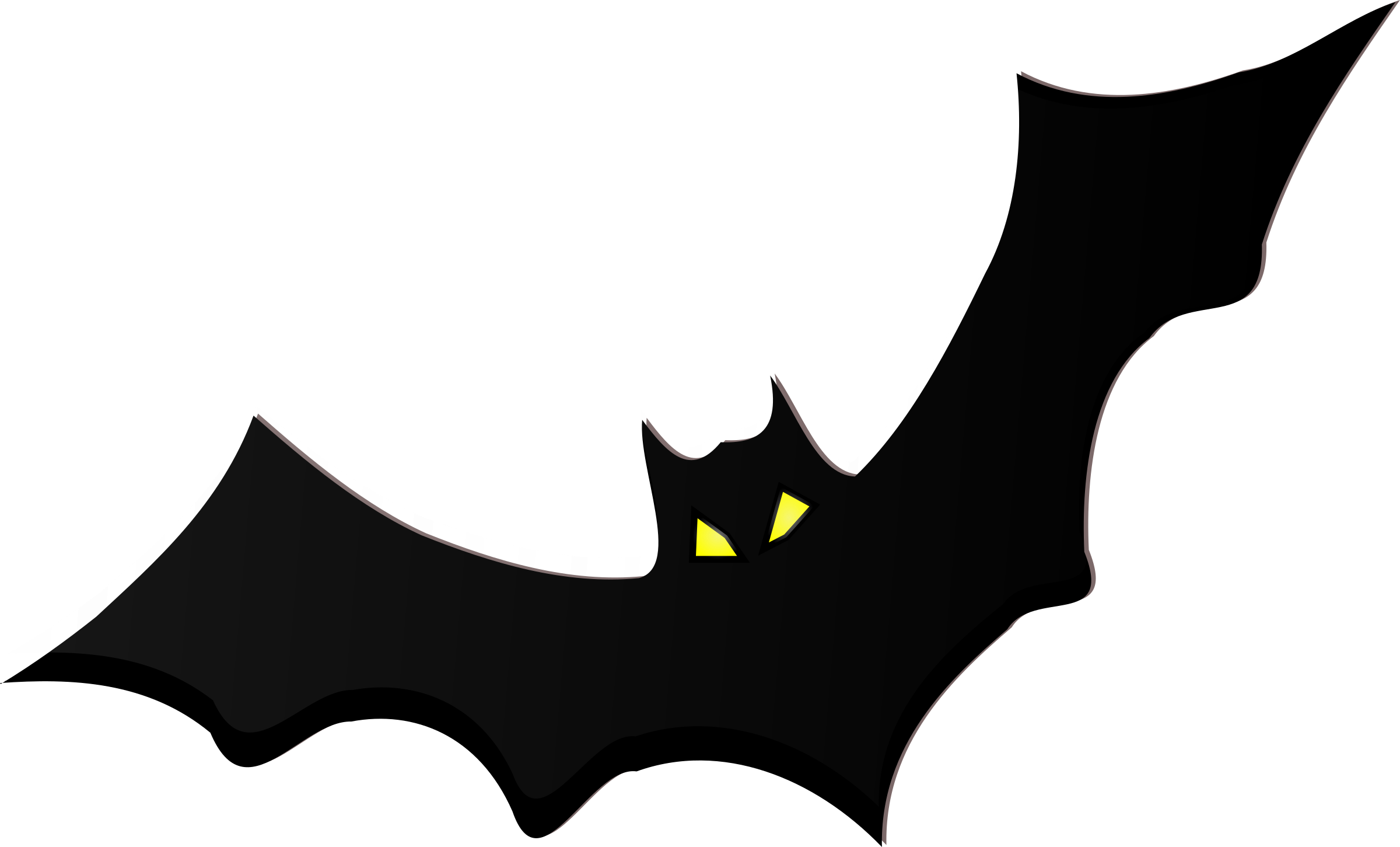 Batman Logo Png - Bat Clip Art (600x363), Png Download