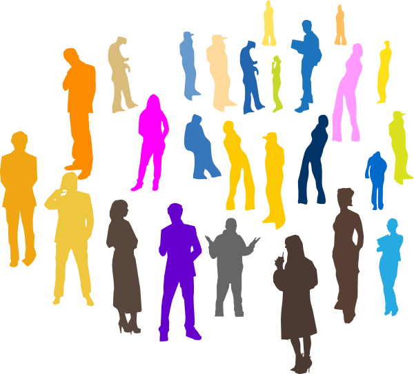 Abstract People Png Picture - People Clipart Png (600x543), Png Download