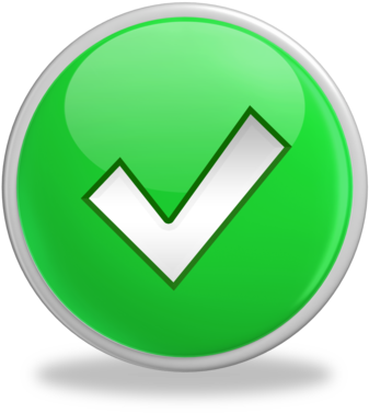 Check Mark Clip Art - Correct Green Check Marks (400x400), Png Download