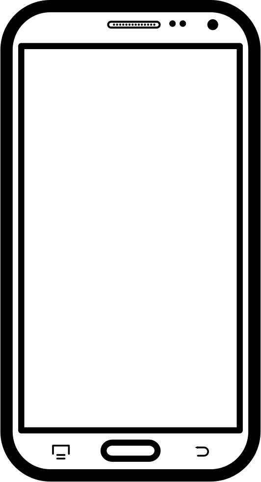 Mobile Phone Comments - Mobile Frame Png Download (532x981), Png Download