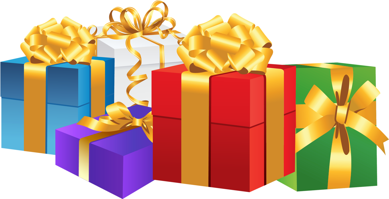 Christmas Shopping Season Is Upon Us - Birthday Gift Box Png (1308x673), Png Download