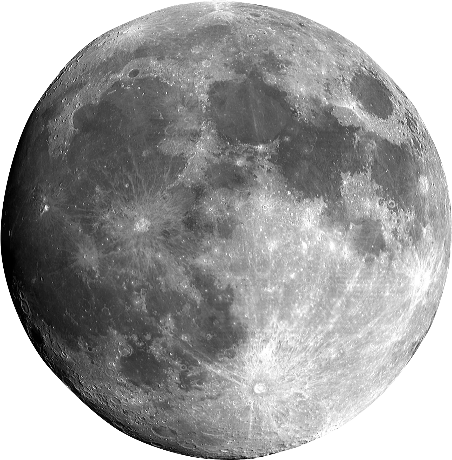 Moon Image Png Transparent (2000x1955), Png Download