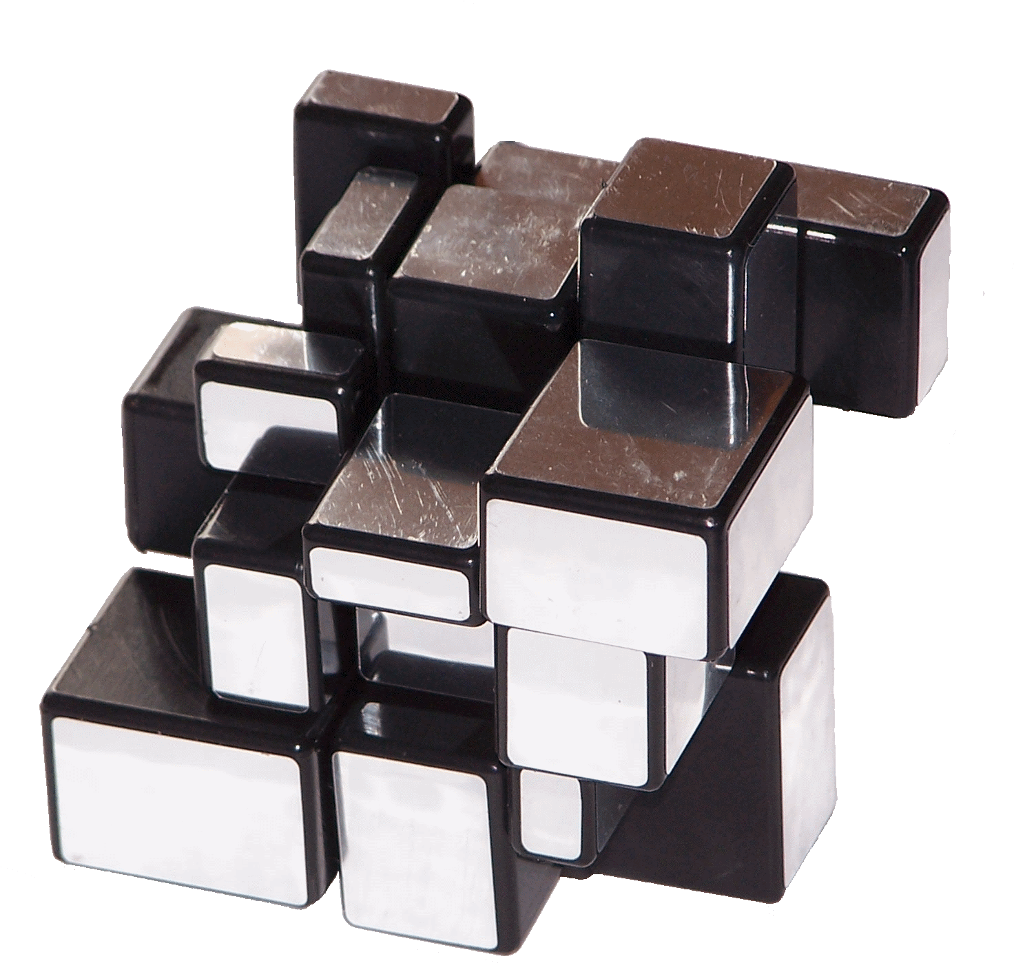 Mirror Cube Scrambled Rubik's Mirror Cube Scrambled (1600x1600), Png