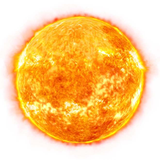 Render Sun - Sun Transparent Background (660x660), Png Download