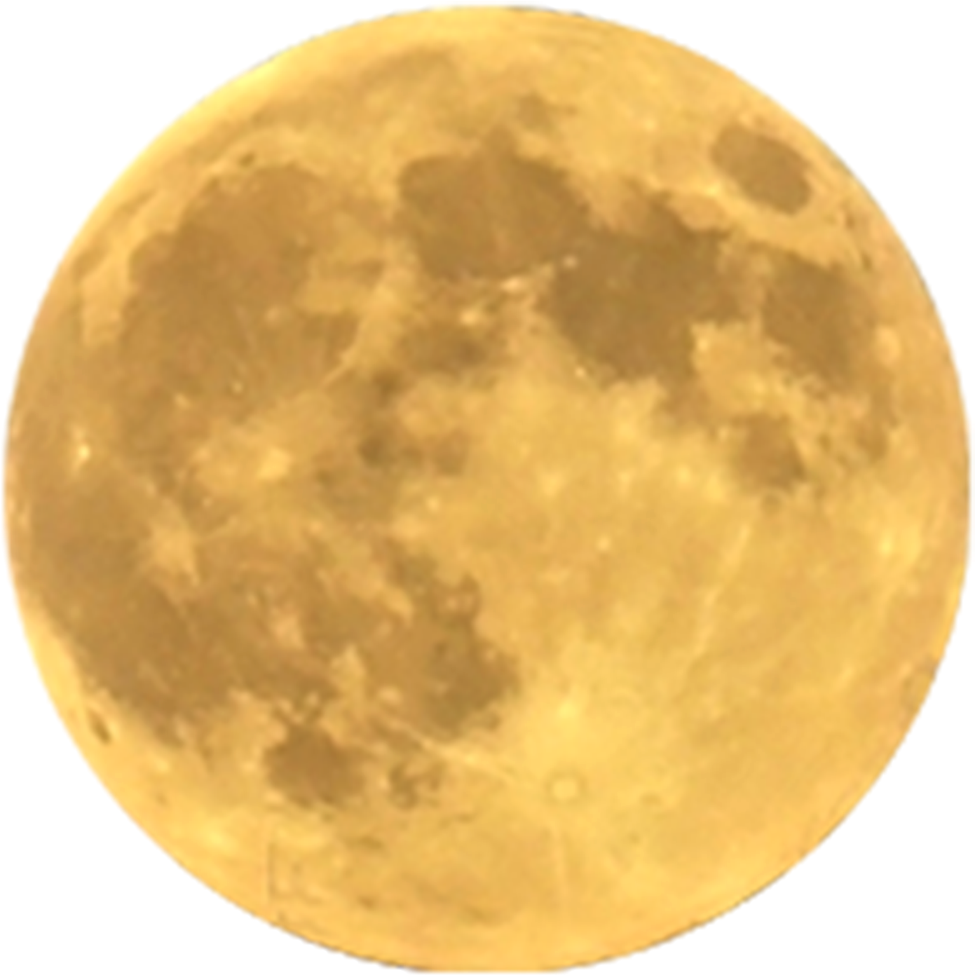 Full Moon Png Image With Transparent Background - Moon And Stars Iphone (1400x1400), Png Download