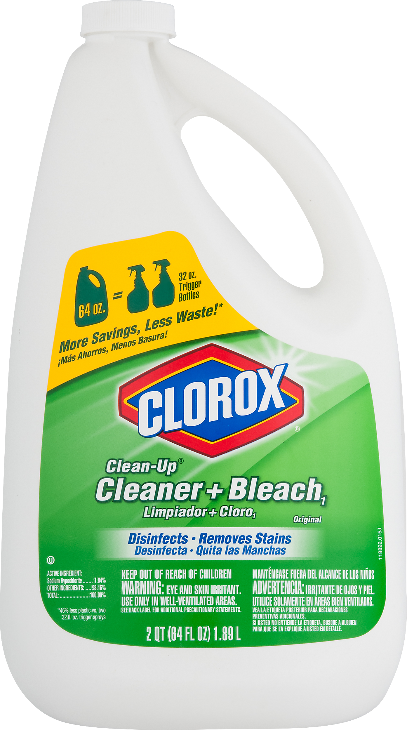 Clorox Toilet Bowl Cleaner With Bleach Rain Clean Scent - 3 Pk. Clorox Scentiva Multi Surface Cleaner, Spray (1394x2500), Png Download