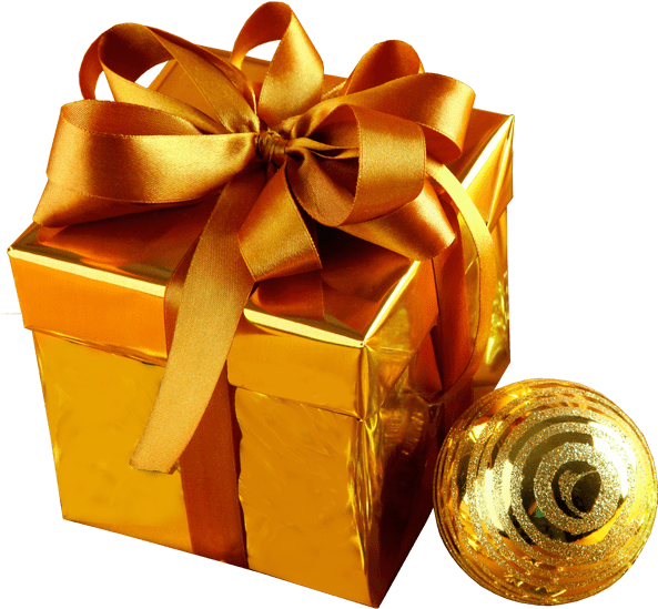 Christmas Present Transparent Png - Christmas Gifts Transparent Background (600x600), Png Download