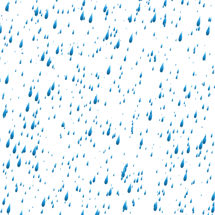 Raindrops Png Transparent Images - Rain Drops Png (720x720), Png Download