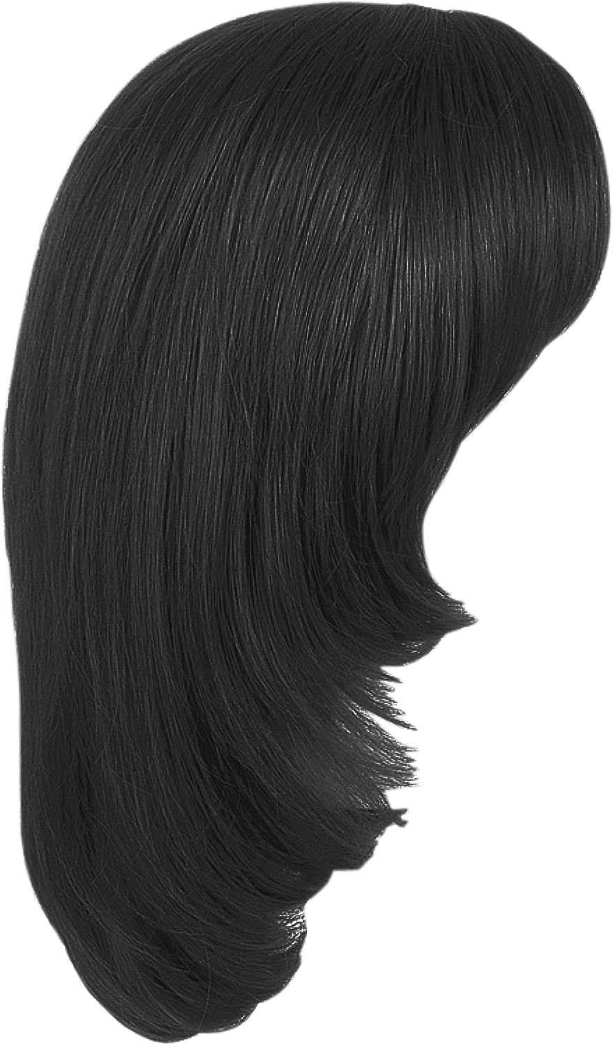 Girl Hair Png Transparent Image - Stock.xchng (500x739), Png Download