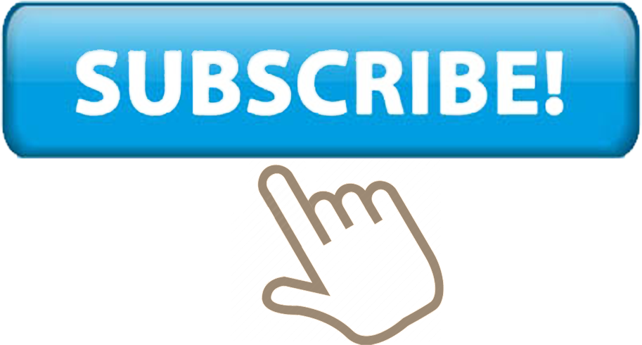 Subscribe Button With Finger Pointing At The Button - Subscribe Button Png Blue (912x553), Png Download