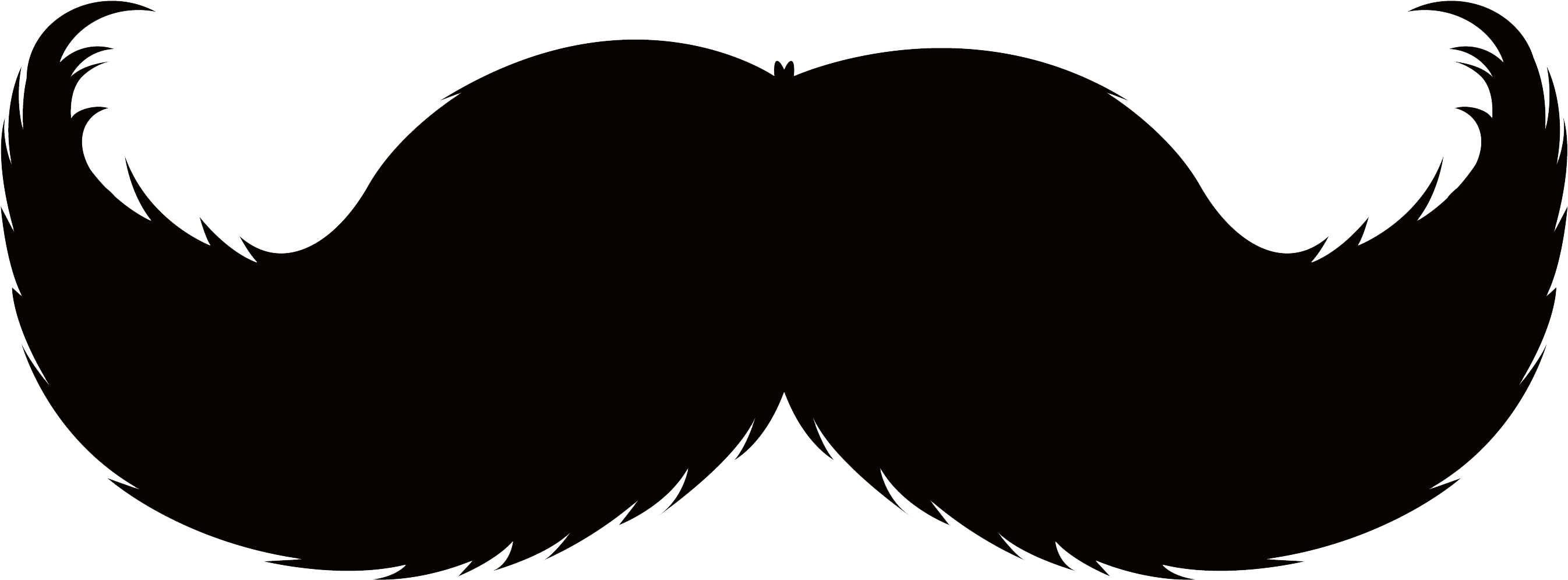 Moustache Png Clipart - Clipart Mustache (2800x1900), Png Download