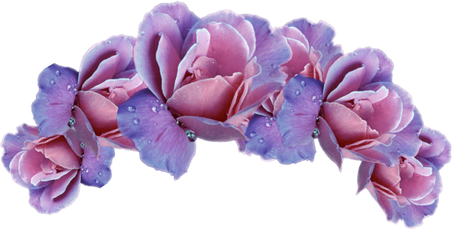 Flower Crown Png Picture - Purple Flower Crown Png (1024x614), Png Download