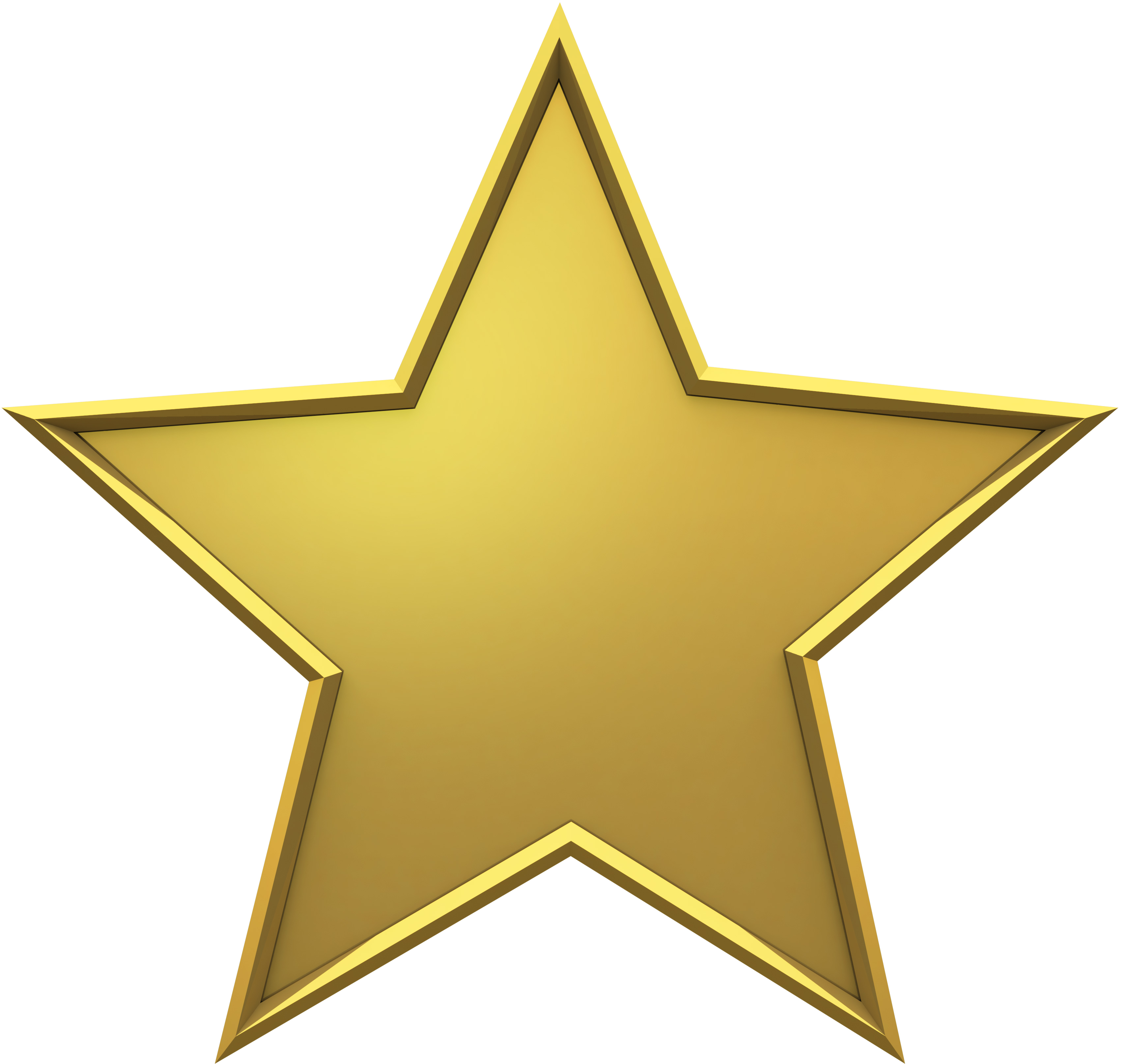 Objects - Star Png (3000x2851), Png Download