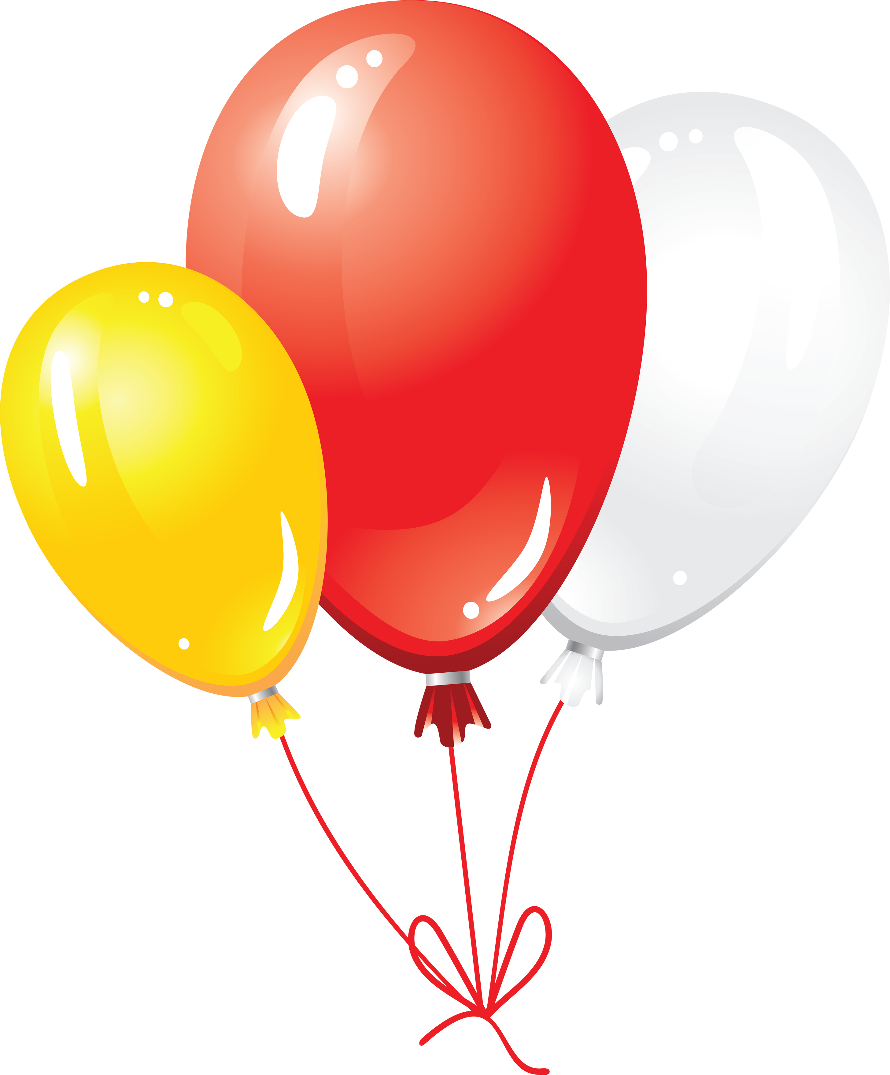 Balloons Png Image - Globos Fondo Transparente Png (2911x3516), Png Download
