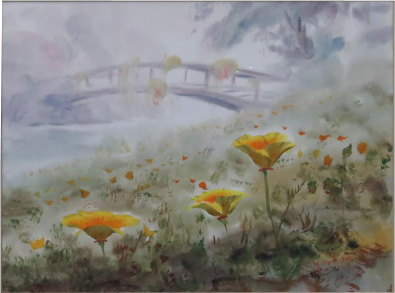 Mariano Ortuzar - Landscape With River (800x800), Png Download