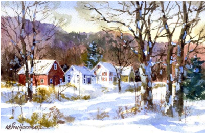 Hoffman Art - Prints - Snow (400x400), Png Download