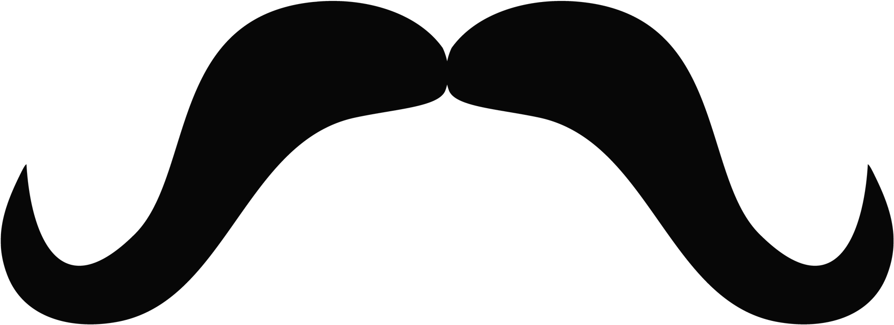 Mexican Mustache Png - Mustache Png (2000x982), Png Download