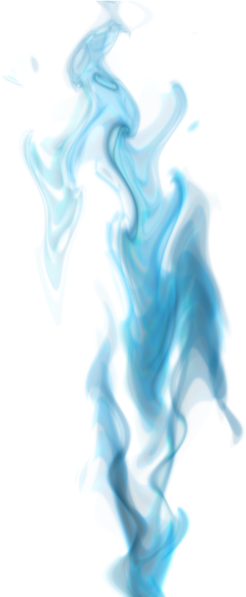 Blue Flames Png Transparent (621x870), Png Download