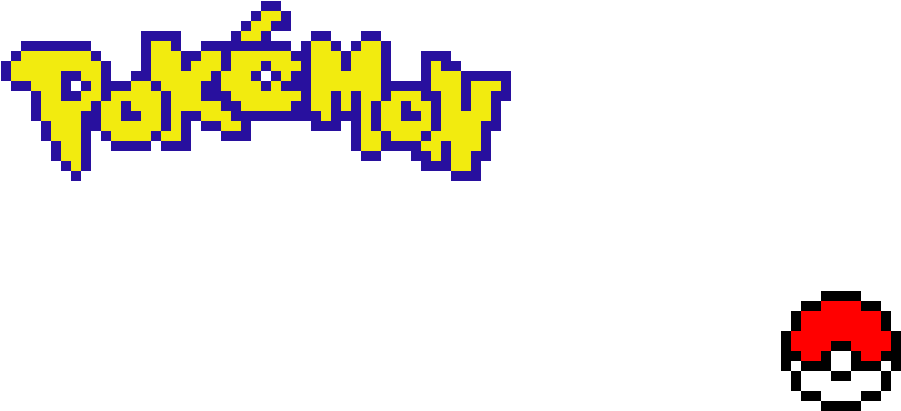 Pokemon Logo And Pokeball - Majorelle Blue (930x440), Png Download