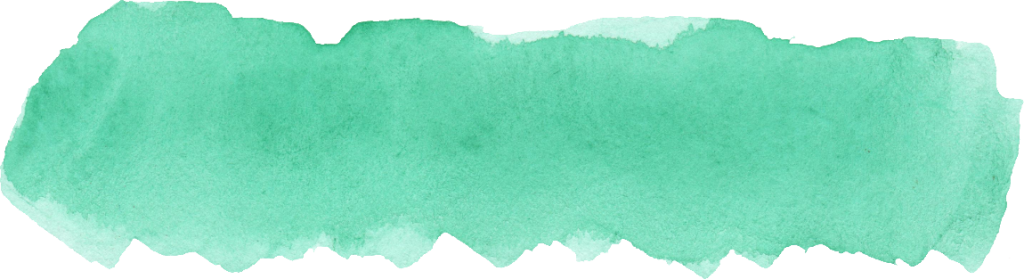 Watercolor Teal - Blue Green Watercolor Png (1000x272), Png Download