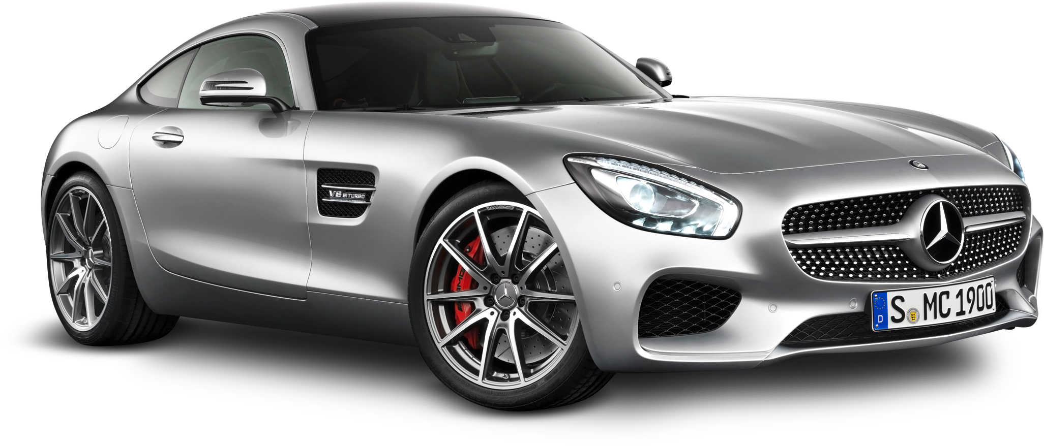 Car Png Picture - Mercedes Amg Gt 2016 (2208x1000), Png Download
