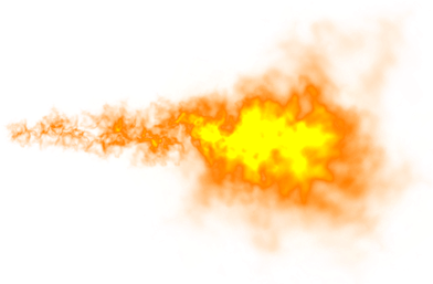 Transparent Fire Flame (400x400), Png Download