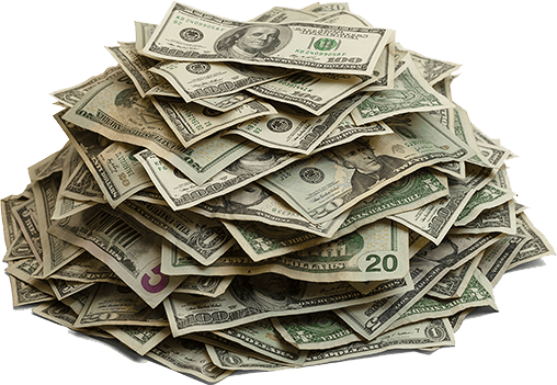 Money Png Picture - Pile Of Money Transparent (508x351), Png Download