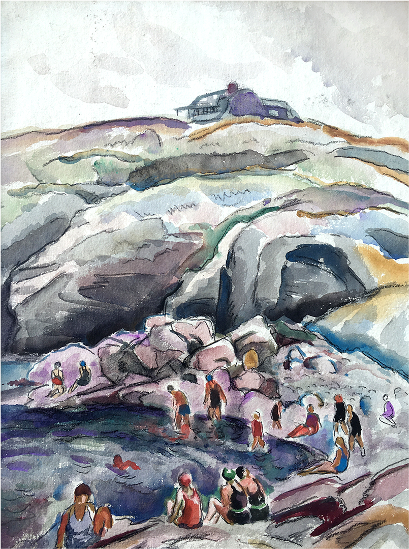 Bernard Gussow [1881 1957] Russian/american Modernist - Painting (1400x1400), Png Download