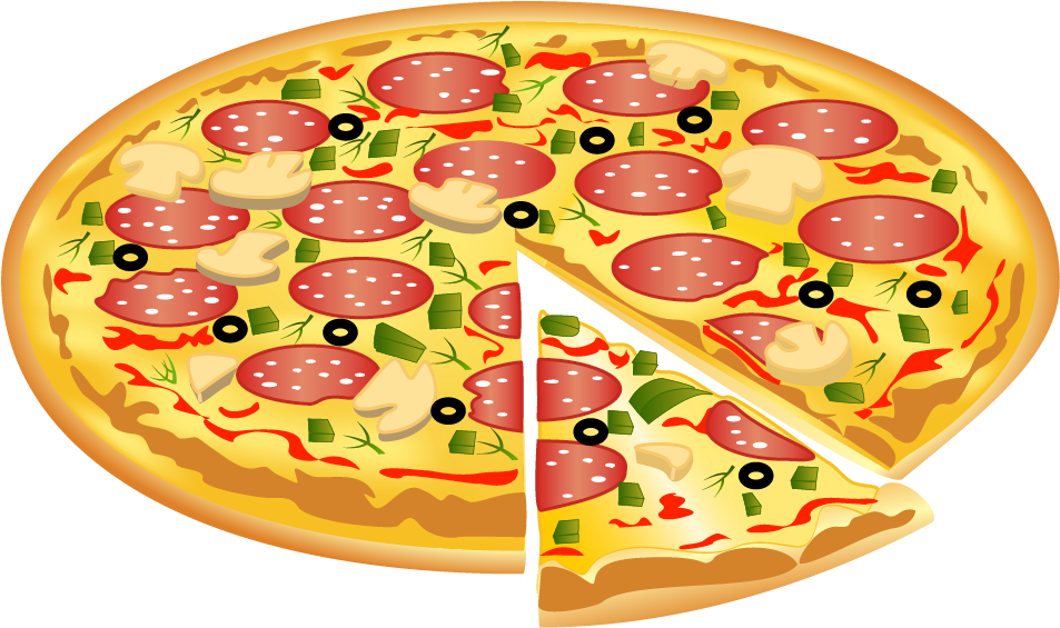 Pizza Clipart Png (1002x616), Png Download