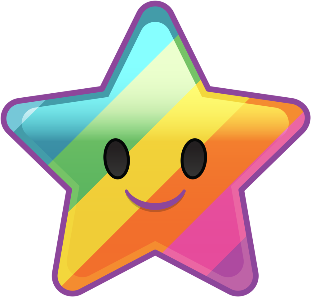 Emoji Blitz Star - Disney Emoji Blitz Star (1010x960), Png Download