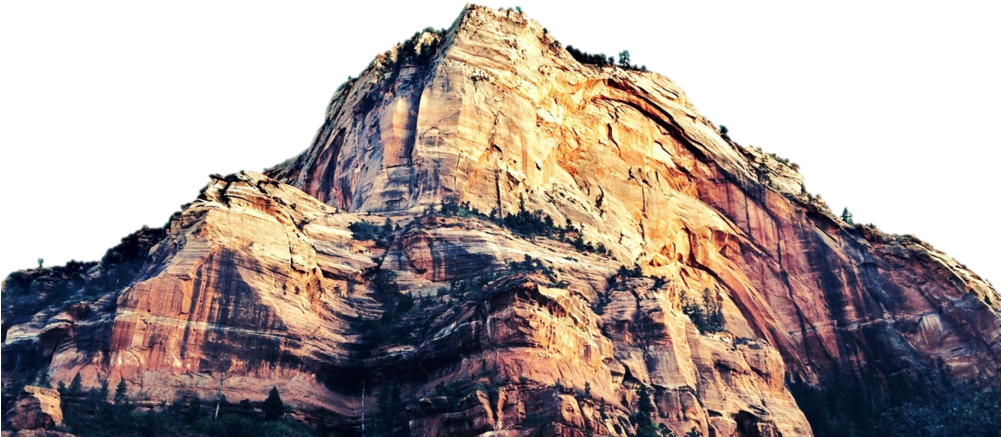 Mountain Rocks Png - Mountains Transparent Background (1000x449), Png Download